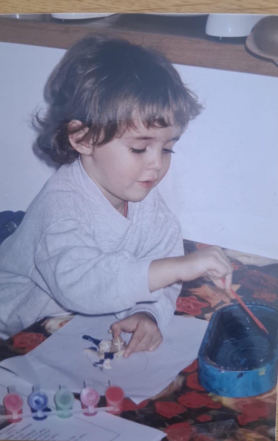 Inbal as a child